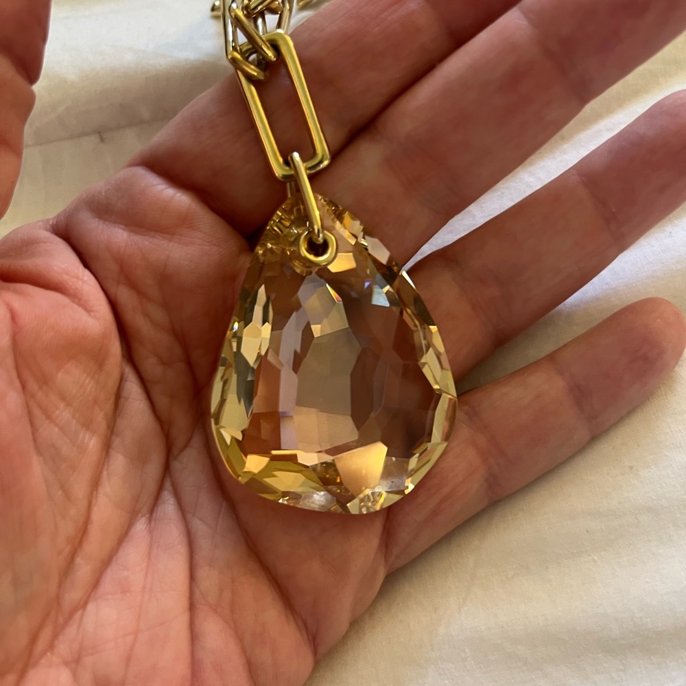 RARE FIND- Vintage Swarovski Parallel Desert Glow Necklace